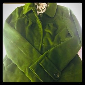 Tulle Green Coat